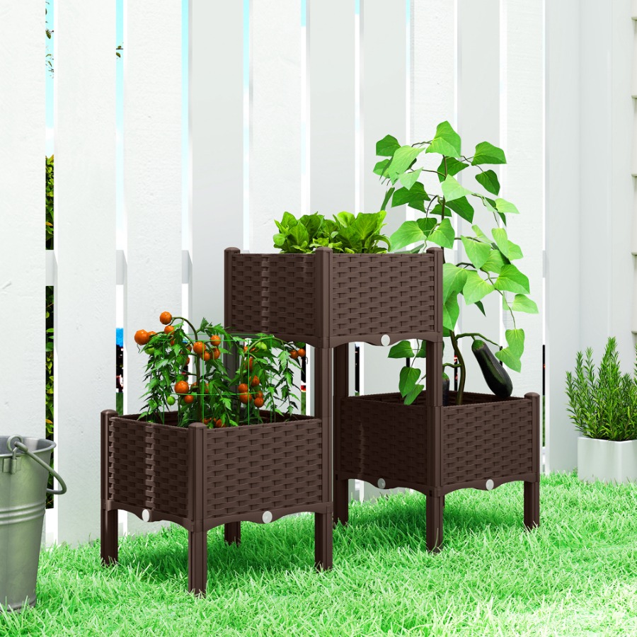 Fioriera rialzata in plastica  - Self-Watering Planter recensione e prezzo