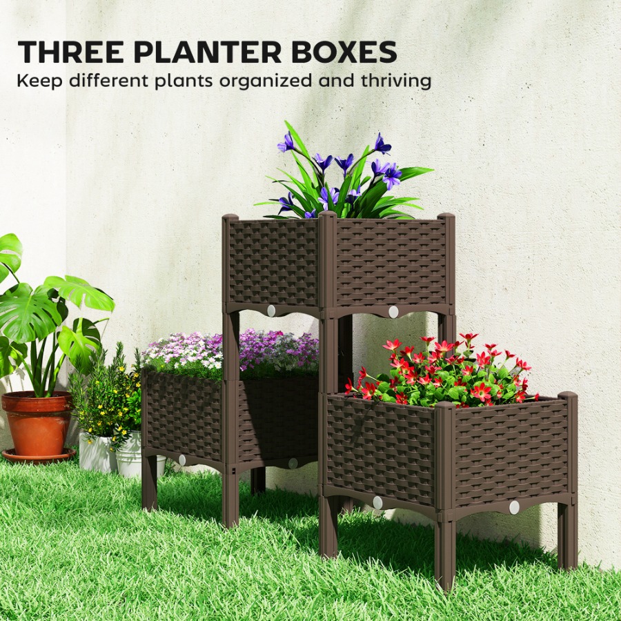 Fioriera rialzata in plastica  - Self-Watering Planter recensione e prezzo