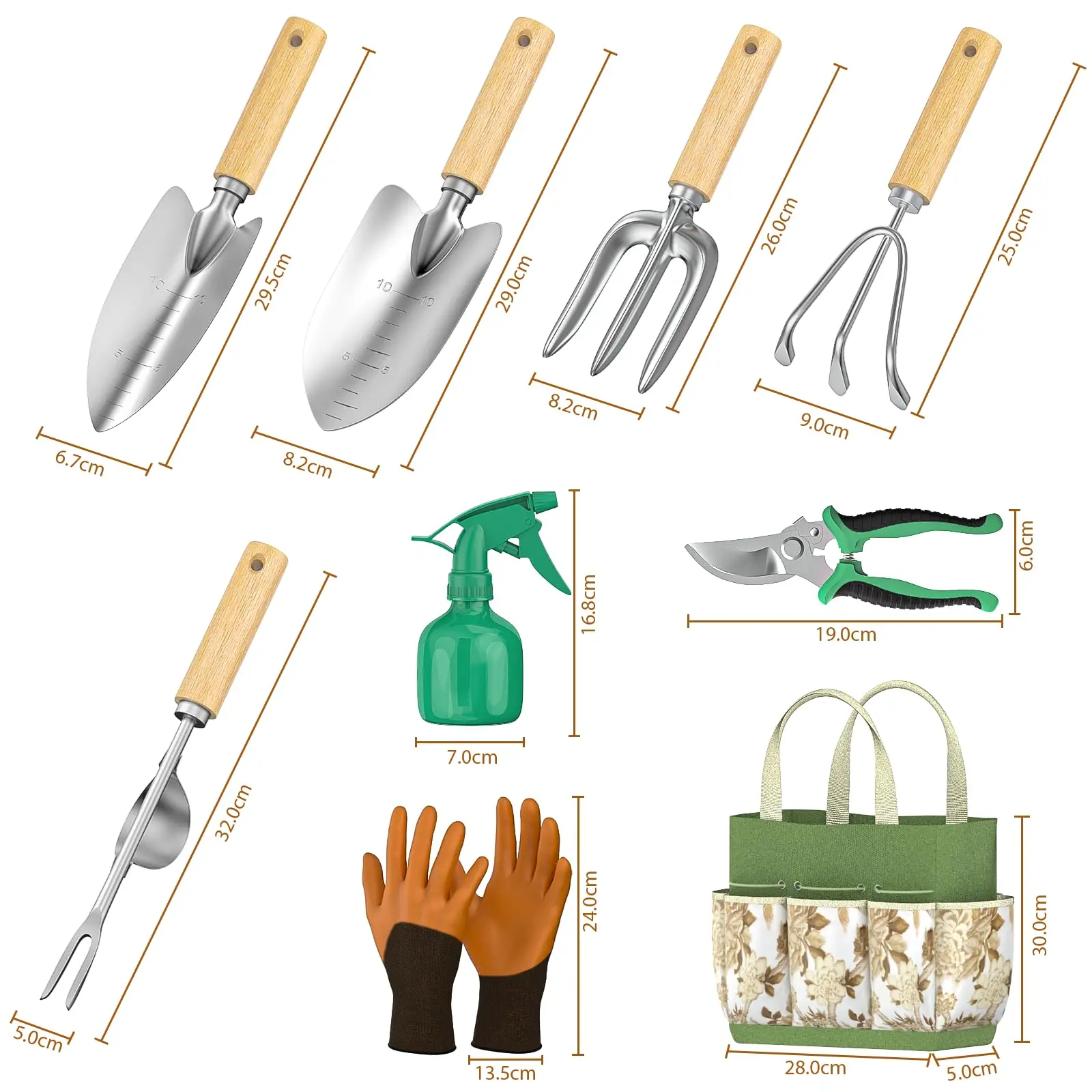 Set di attrezzi manuali da gia - Spade Digging Fork recensione e prezzo
