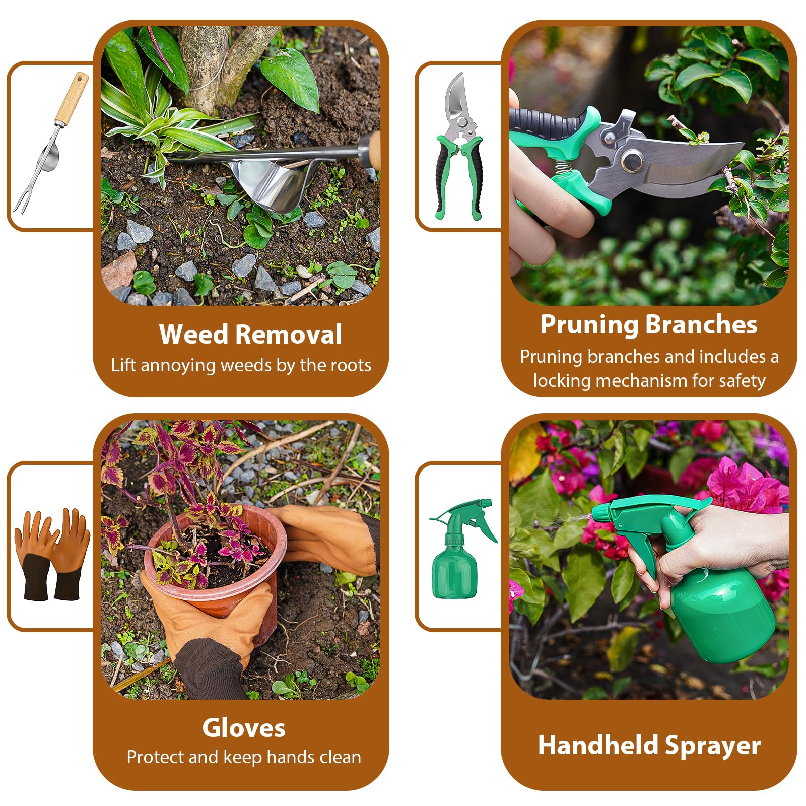 Set di attrezzi manuali da gia - Spade Digging Fork recensione e prezzo