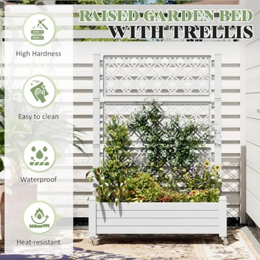 Aiuola rialzata a graticcio, f - Self-Watering Planter recensione e prezzo