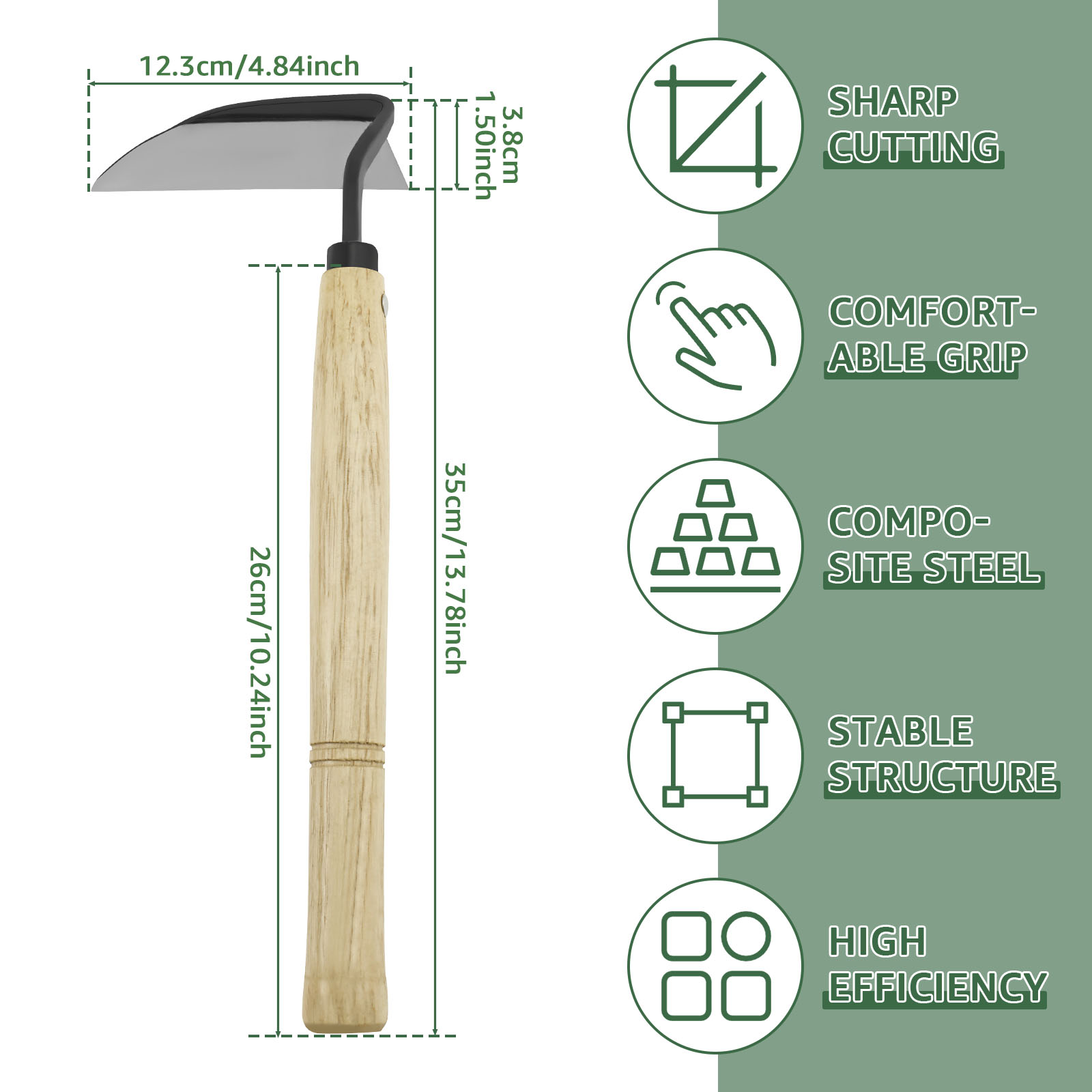 Falce da diserbo giapponese Ma - Gardening Hand Tools Japanese recensione e prezzo